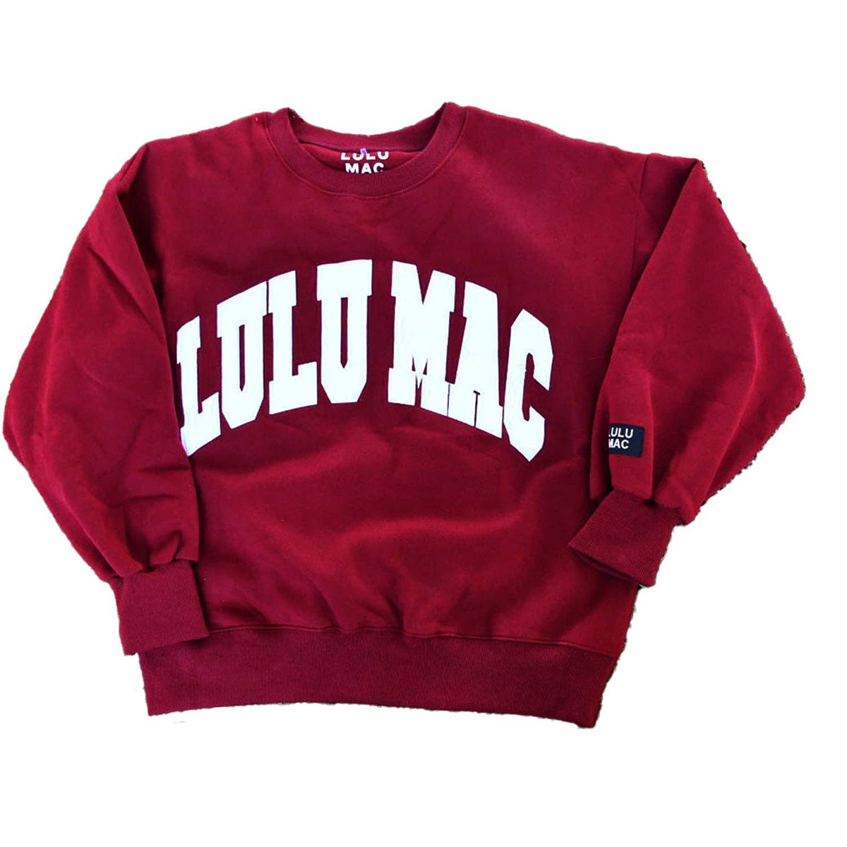LM-SW-1001-Maroon/White - Stitch