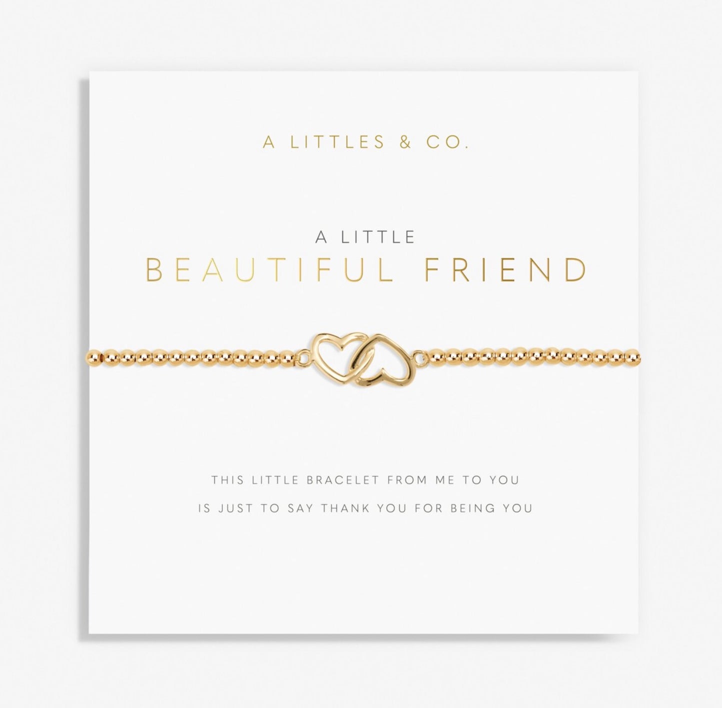 A Little ‘Beautiful Friend’ Bracelet