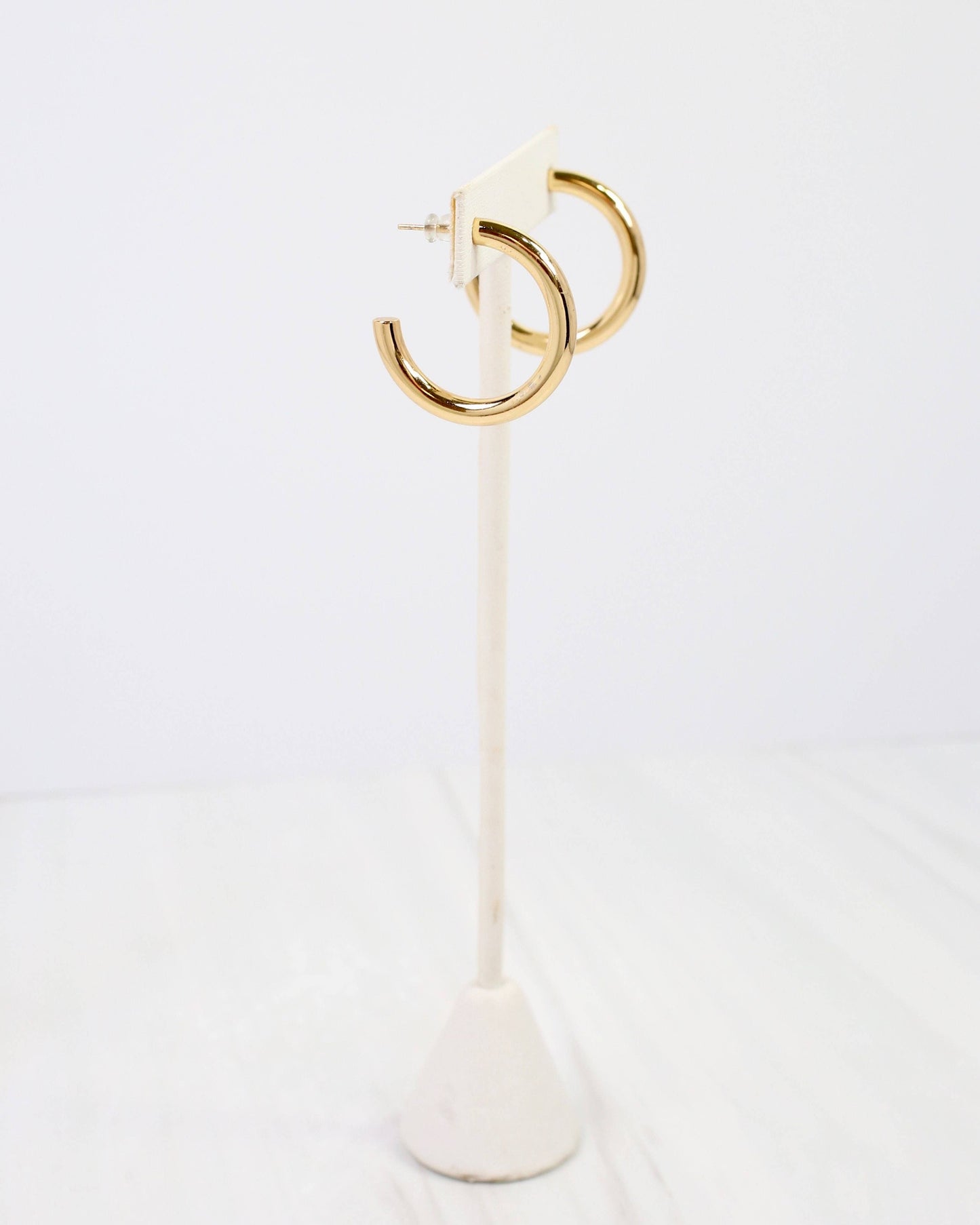 Dalles Hoop Earring WP Gold