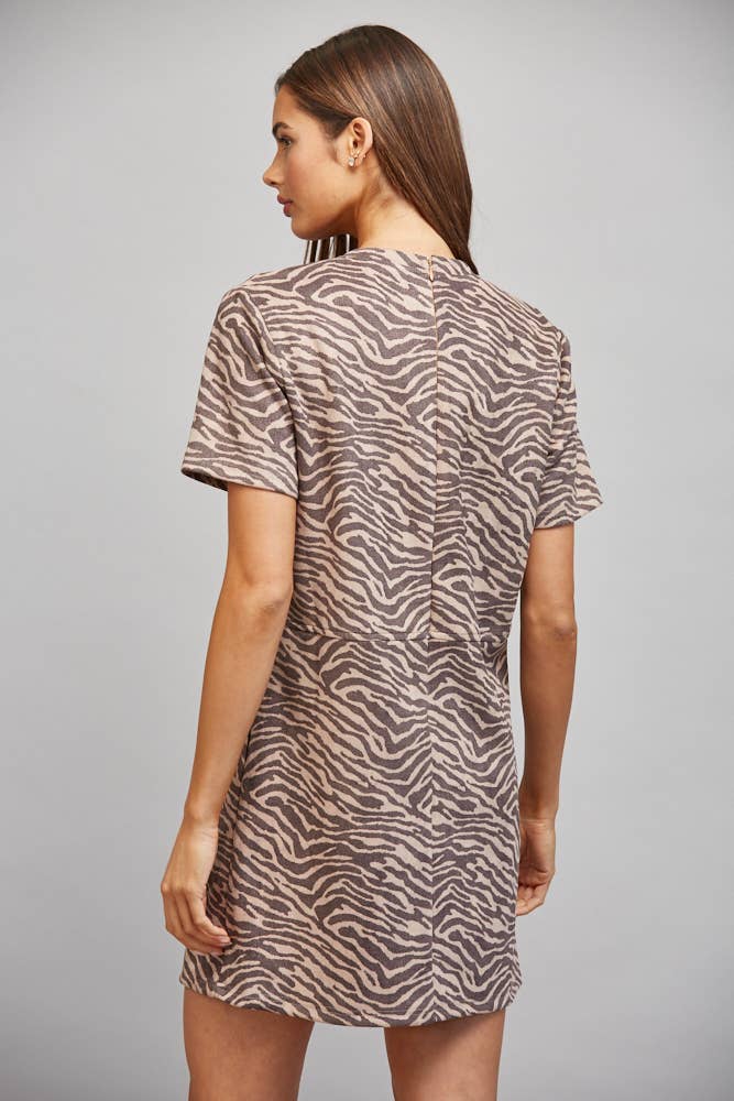 ANIMAL PRINT DRESS
