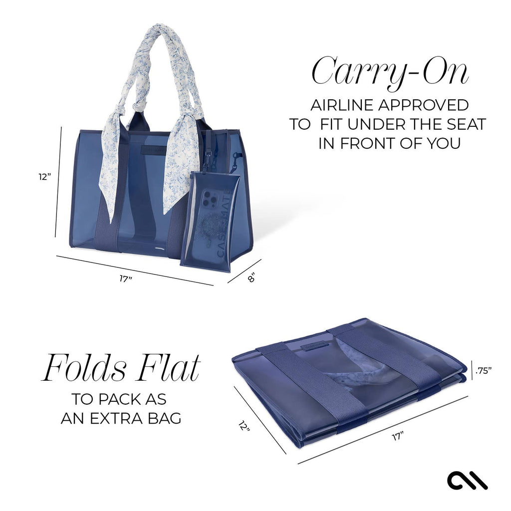 Case-Mate Navy Tote Bag