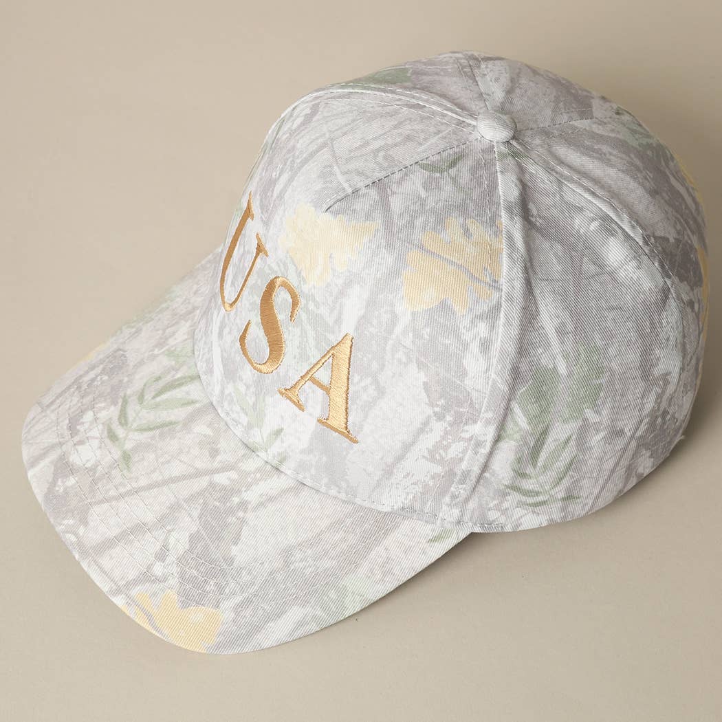 USA Camo Print Hat