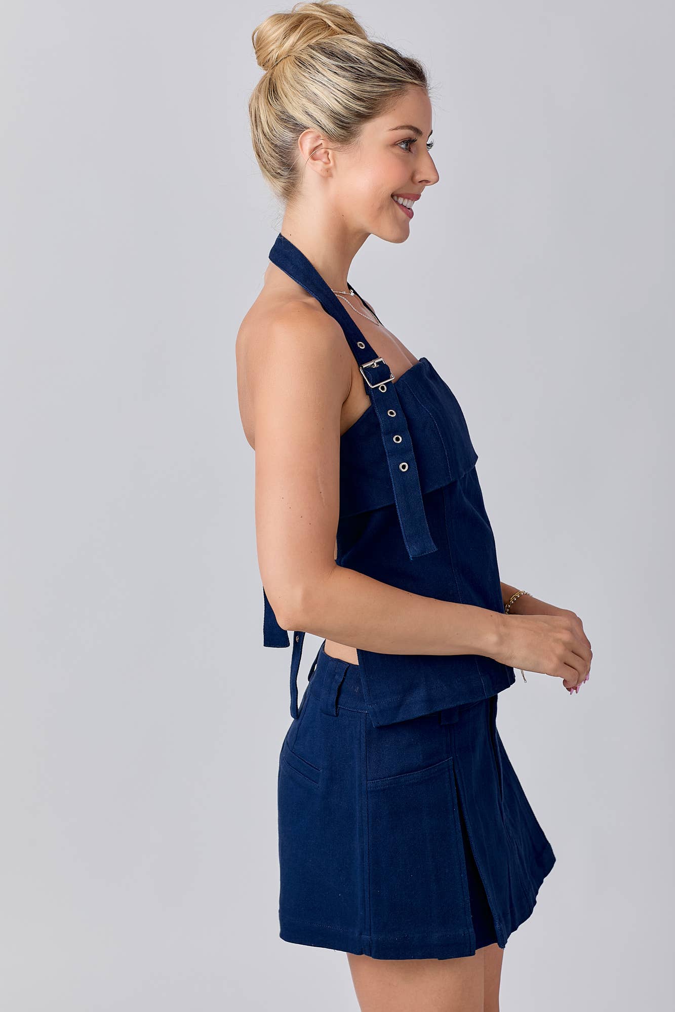 Gameday Two-Piece Square Neck Tank Top and Short