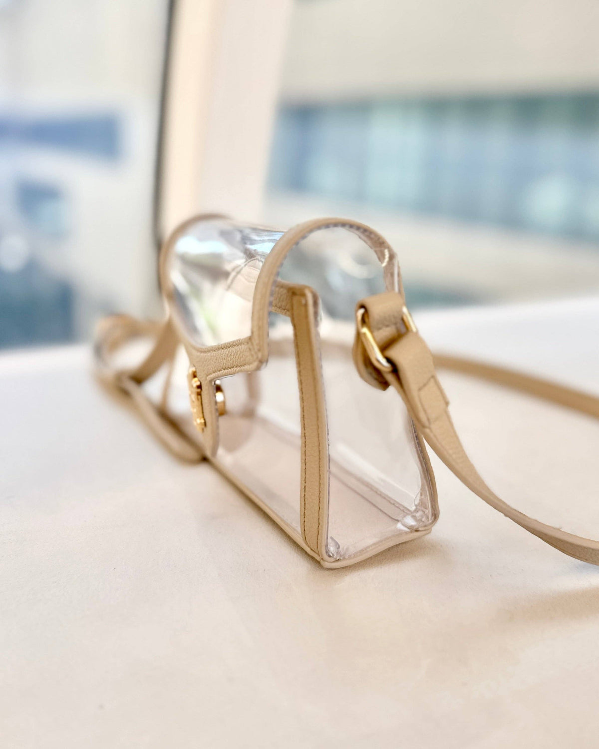 Anna Clear Bag Nude