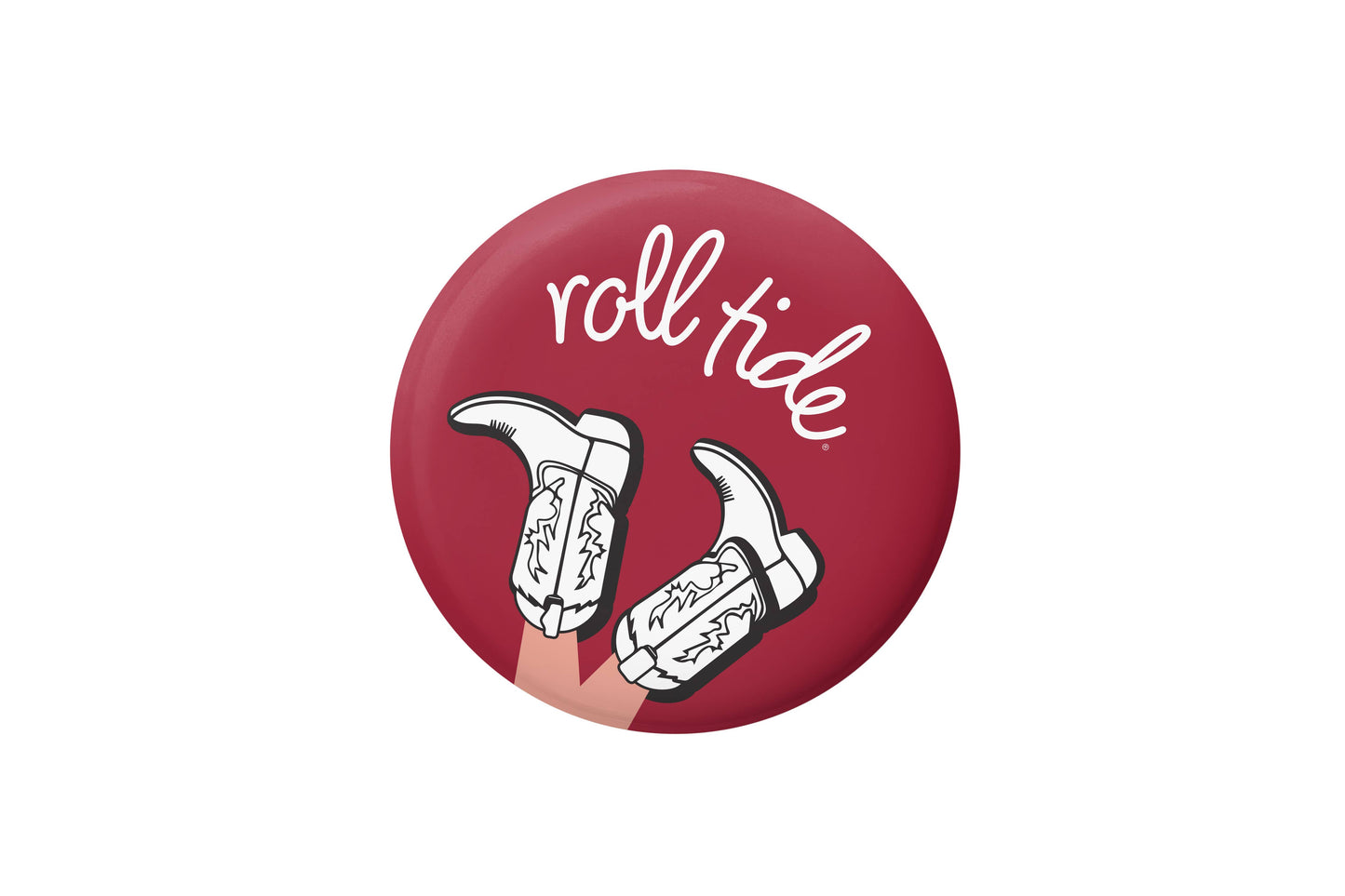 Alabama Boots Button