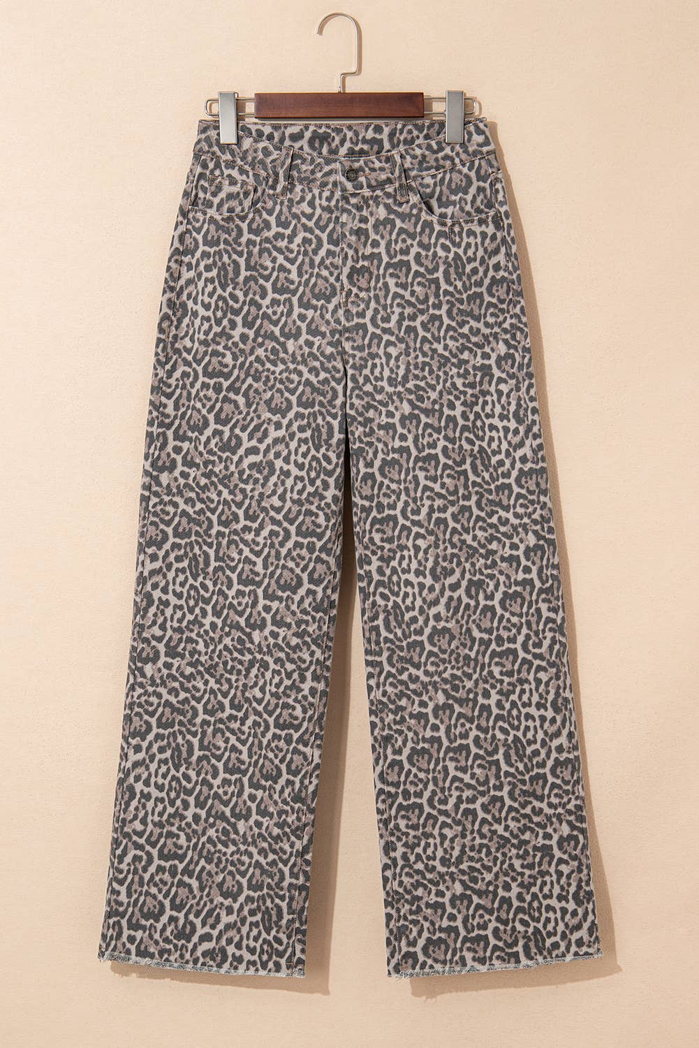 Spring Wide Leg High Waist Jeans
