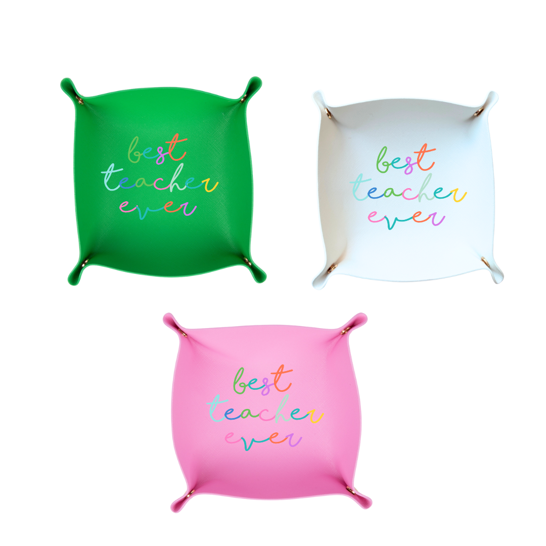 Best Teacher Ever Gift Tray