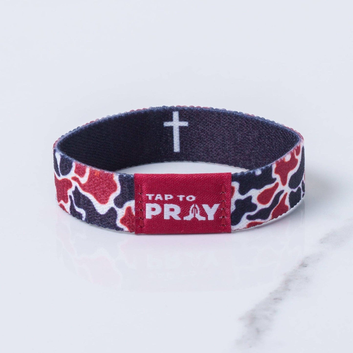 Tap 2 Pray Maroon & Black