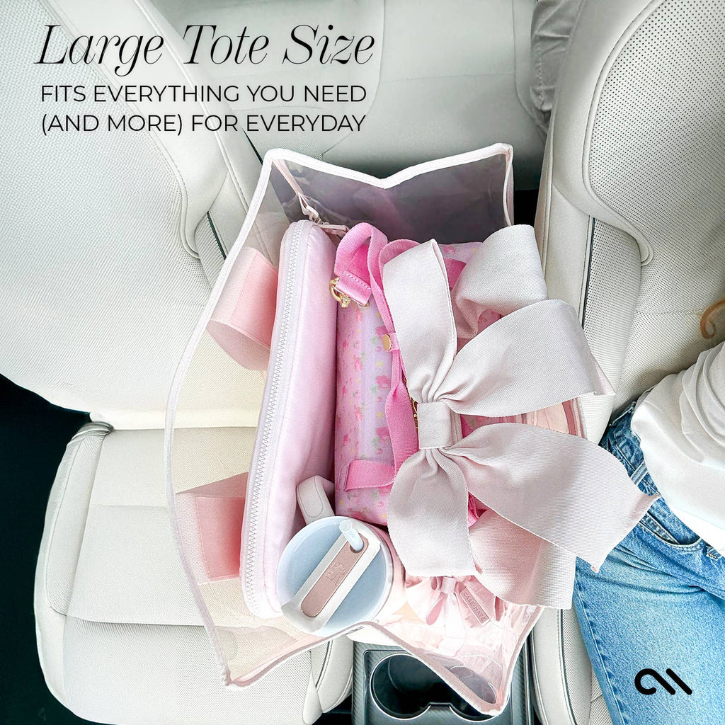 Case-Mate Pink Jelly Tote Bag