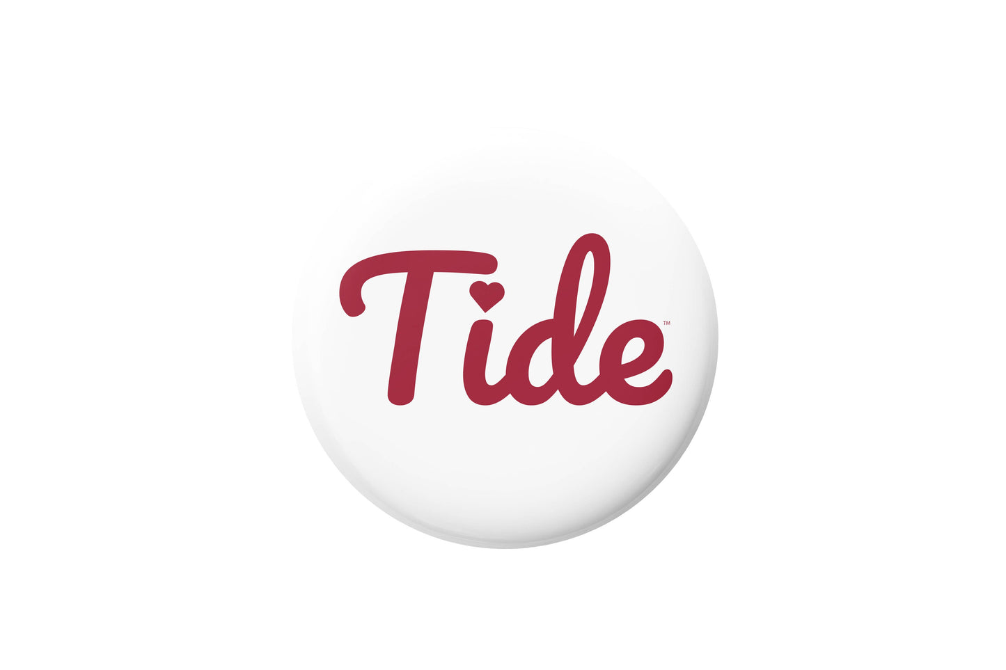 Alabama Tide Heart Button