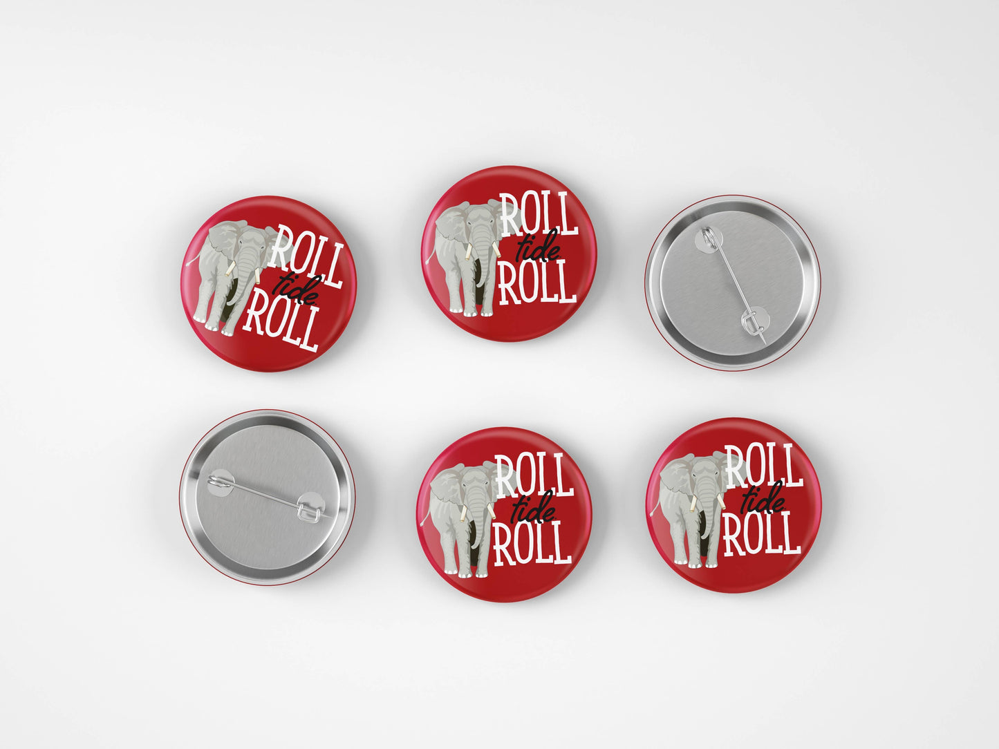 Alabama Mascot Button