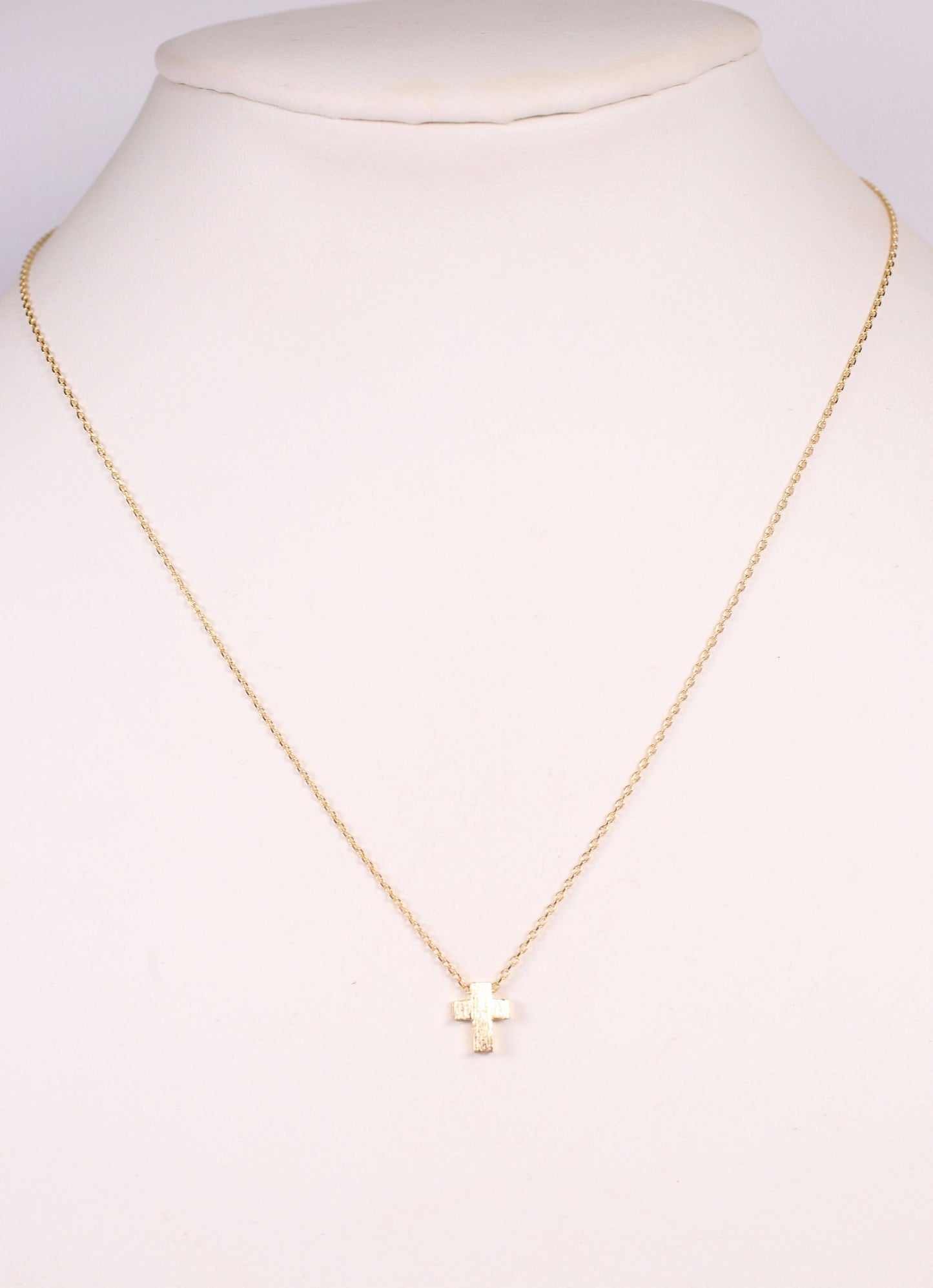 Charmie Petite Cross Necklace GOLD