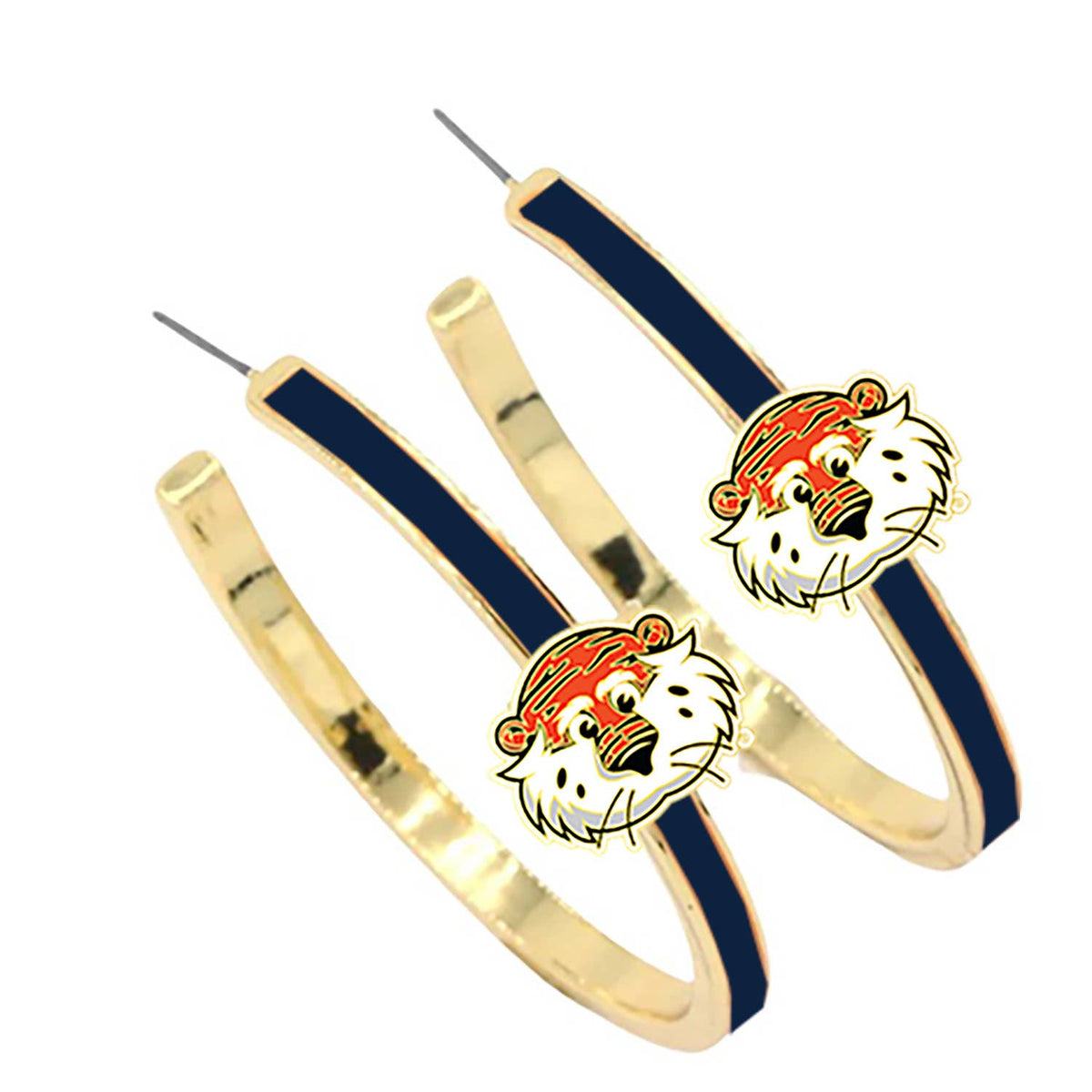 Earrings  Aubie Hoop