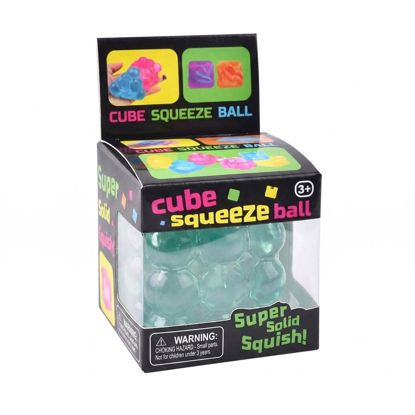 Rubik's Cube Slow Rising Stress Relief Squeeze Toy Boxed Set