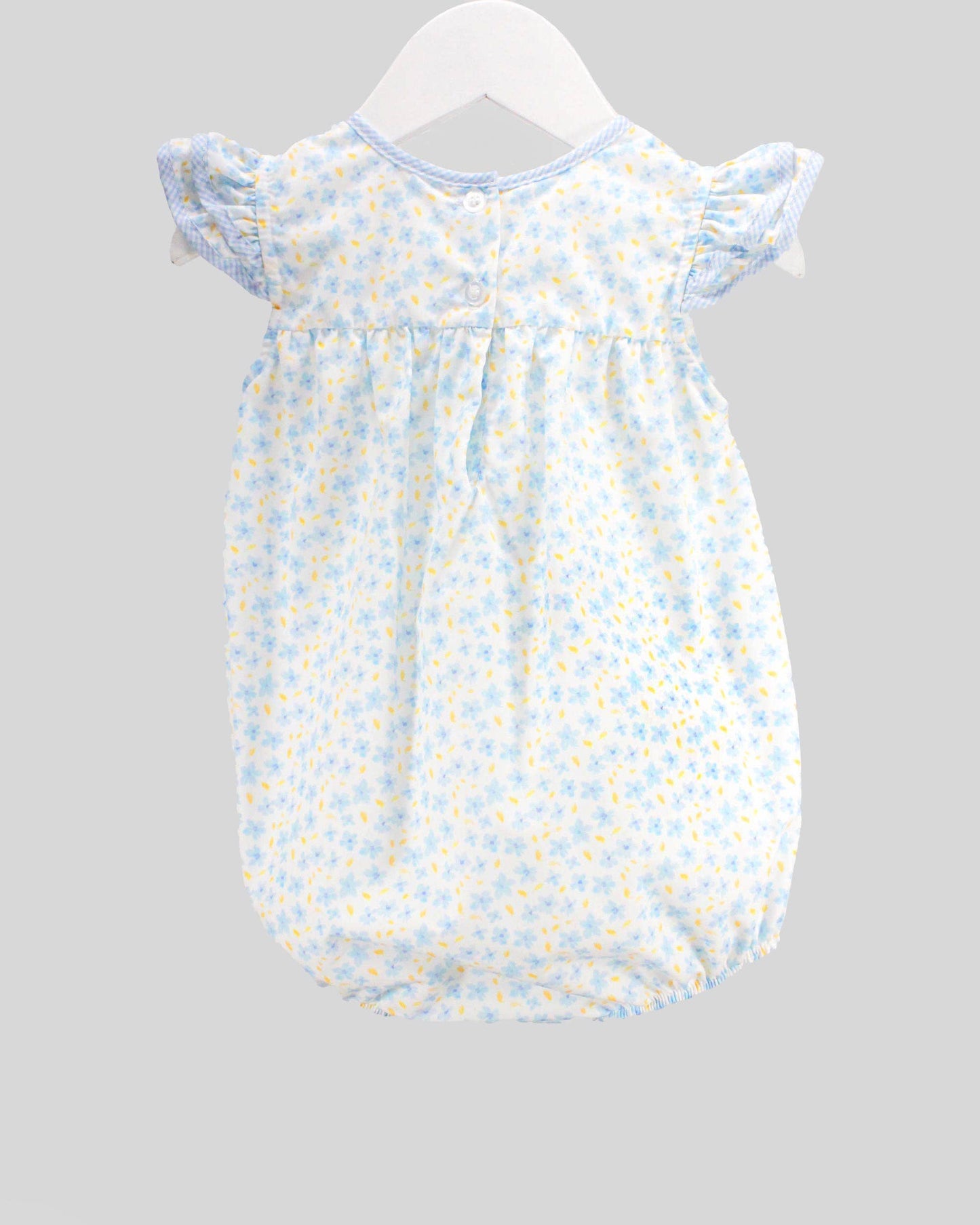 Blue Floral Bonnie Bubble