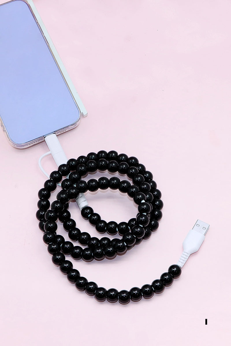 BEADED USB FAST CHARGER