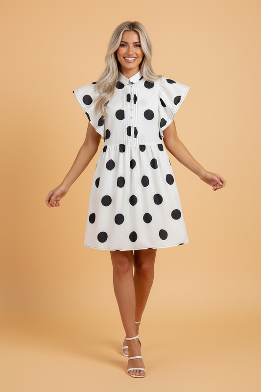 Sadie Polka Dot Dress