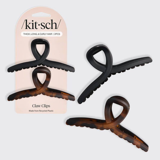 Recycled Plastic Large Loop Claw Clips