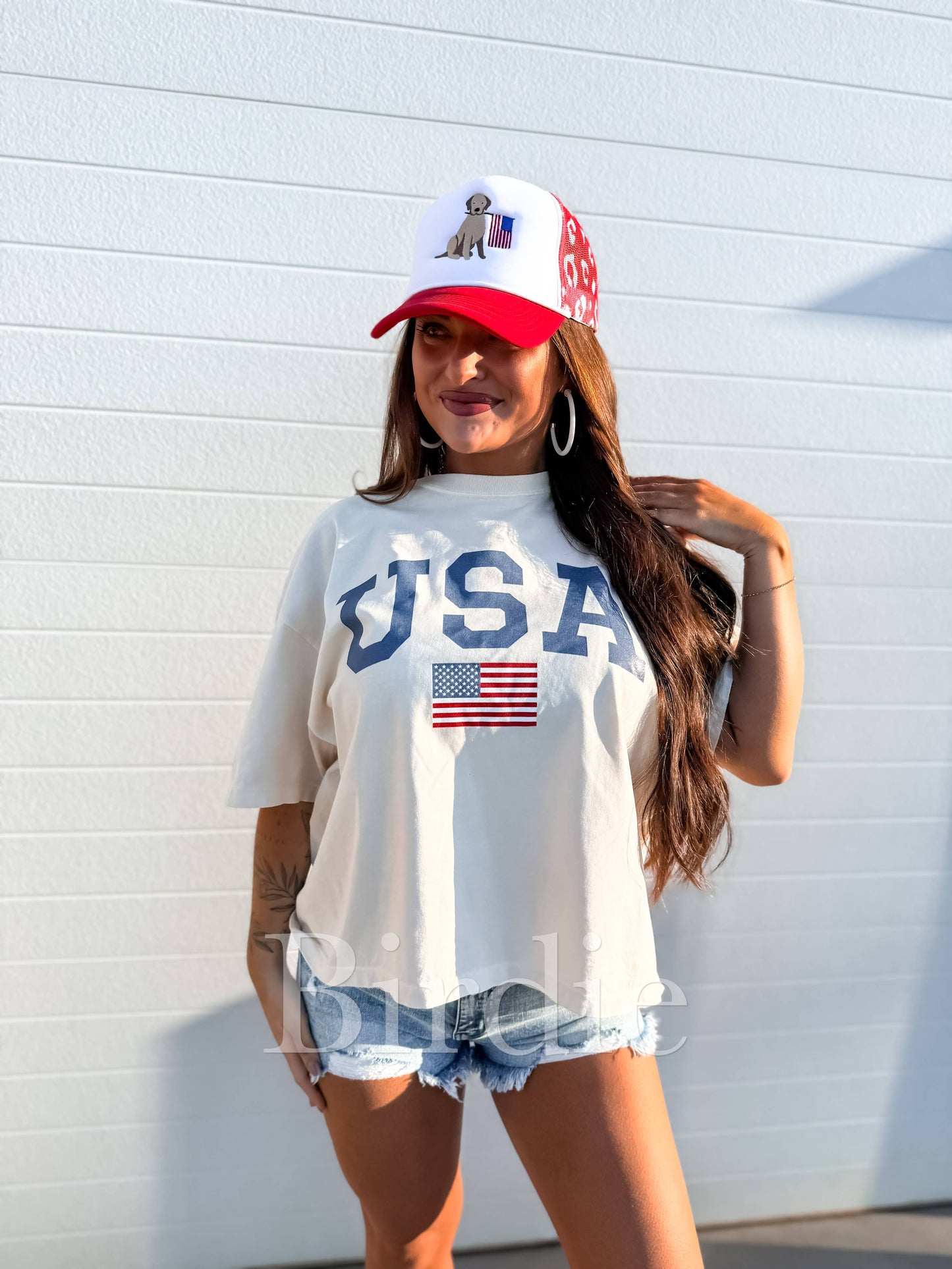 BOXY USA Graphic Tee