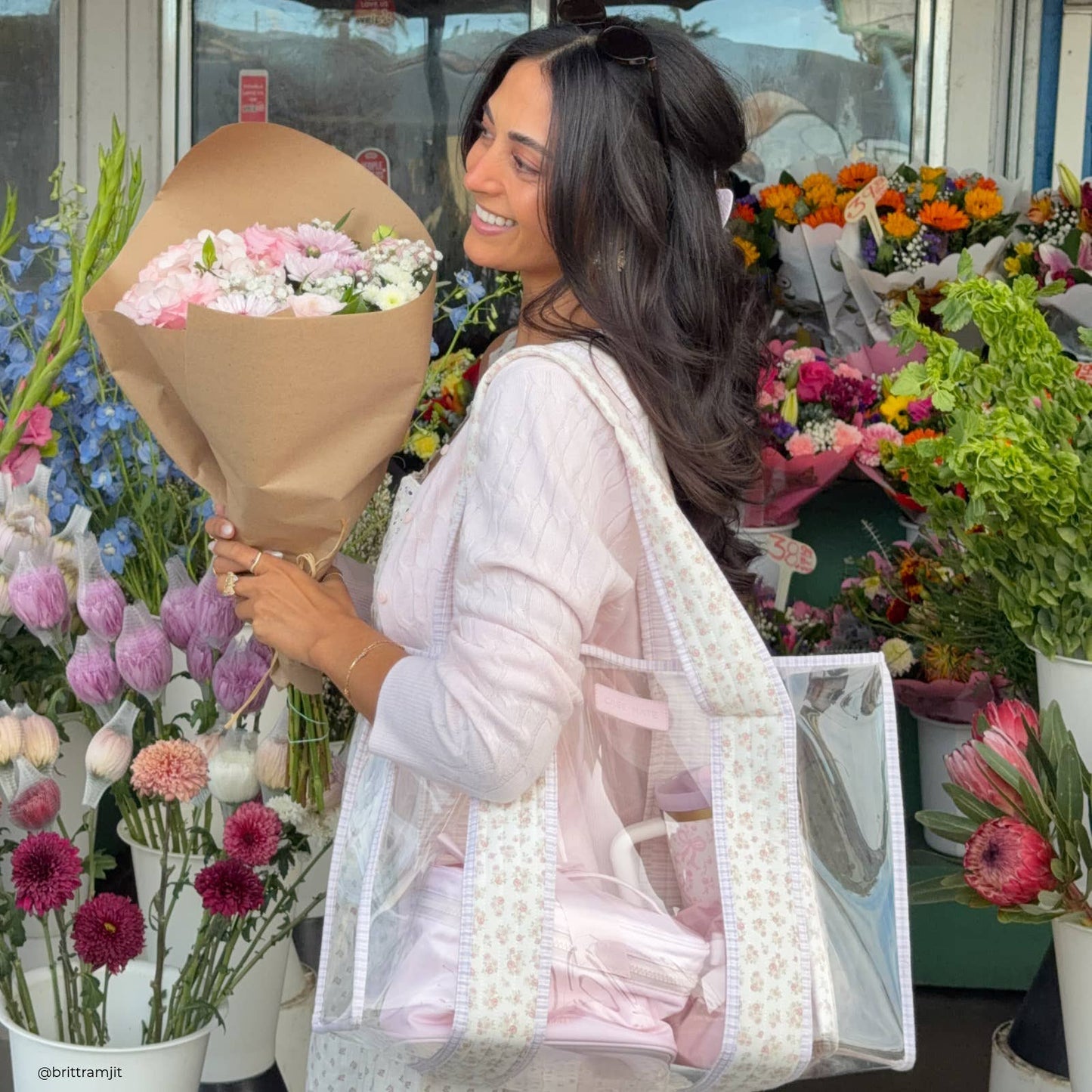 Case-Mate Quilted Ditsy Floral Tote Bag