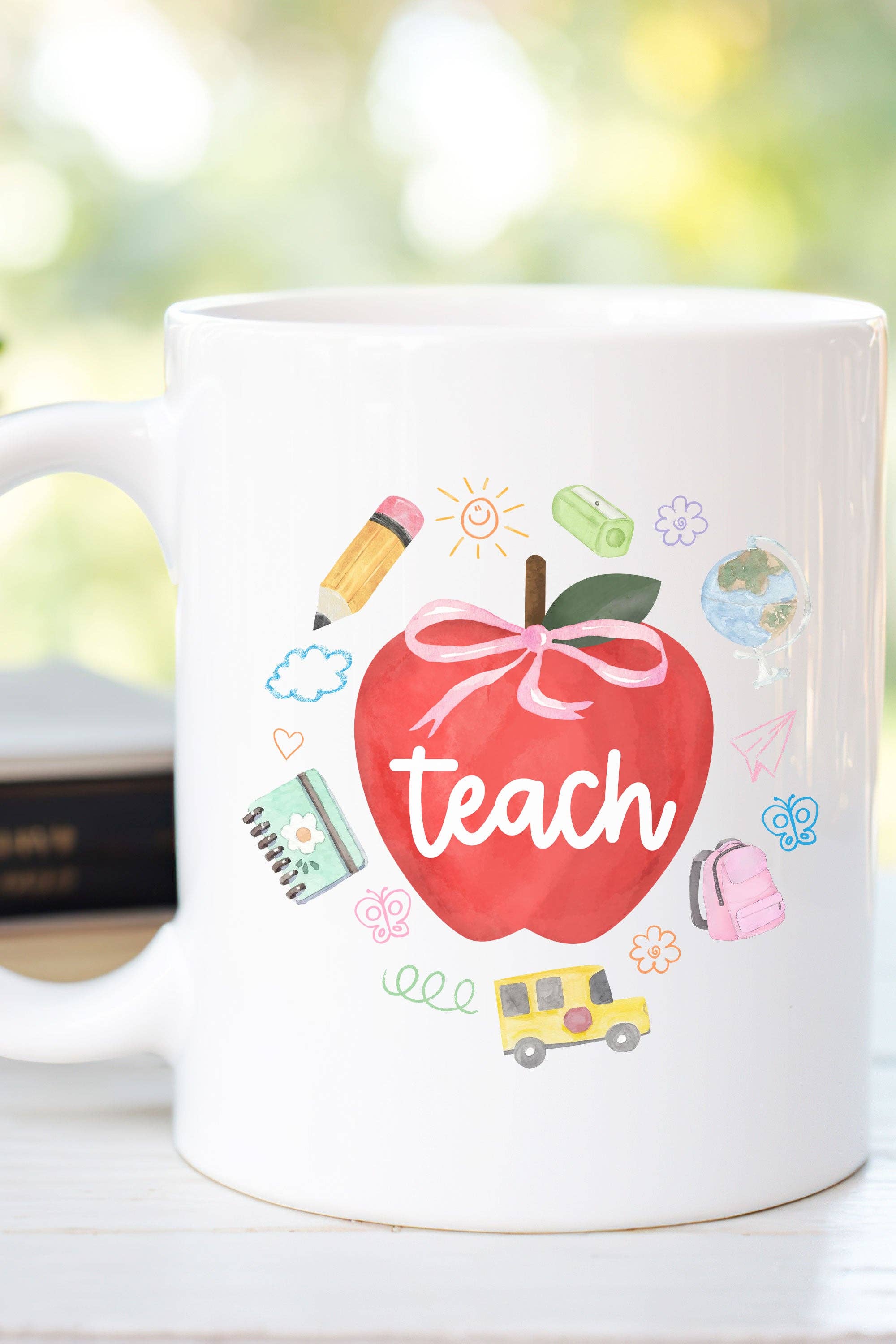 Apple Of My Eye Teacher Ceramic Mug