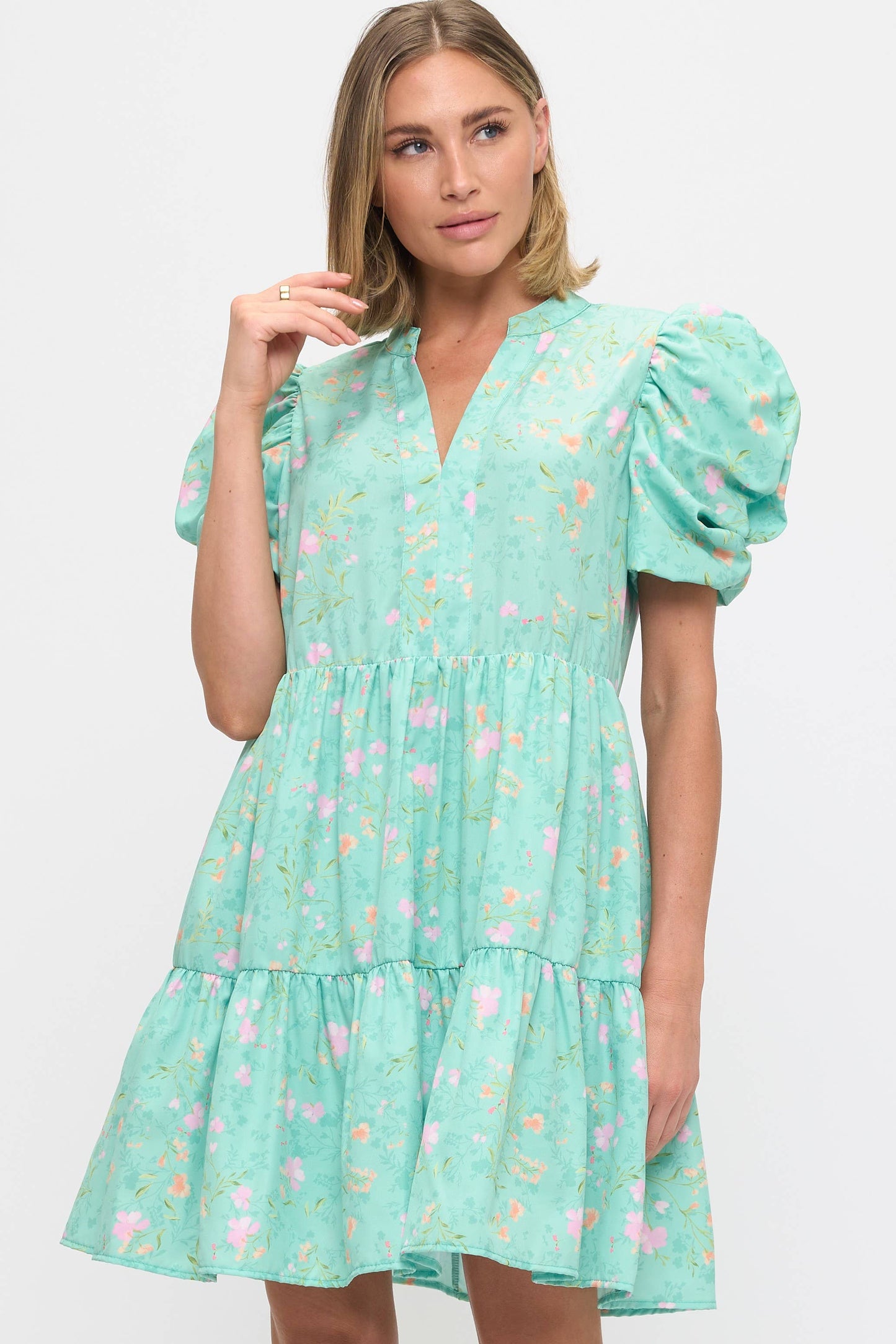 Floral Baby Doll Dress