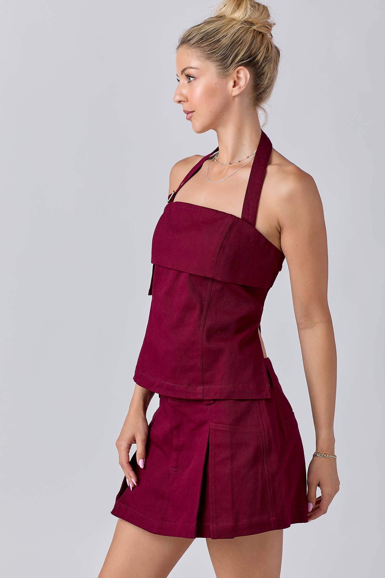 Gameday Two-Piece Square Neck Tank Top and Short
