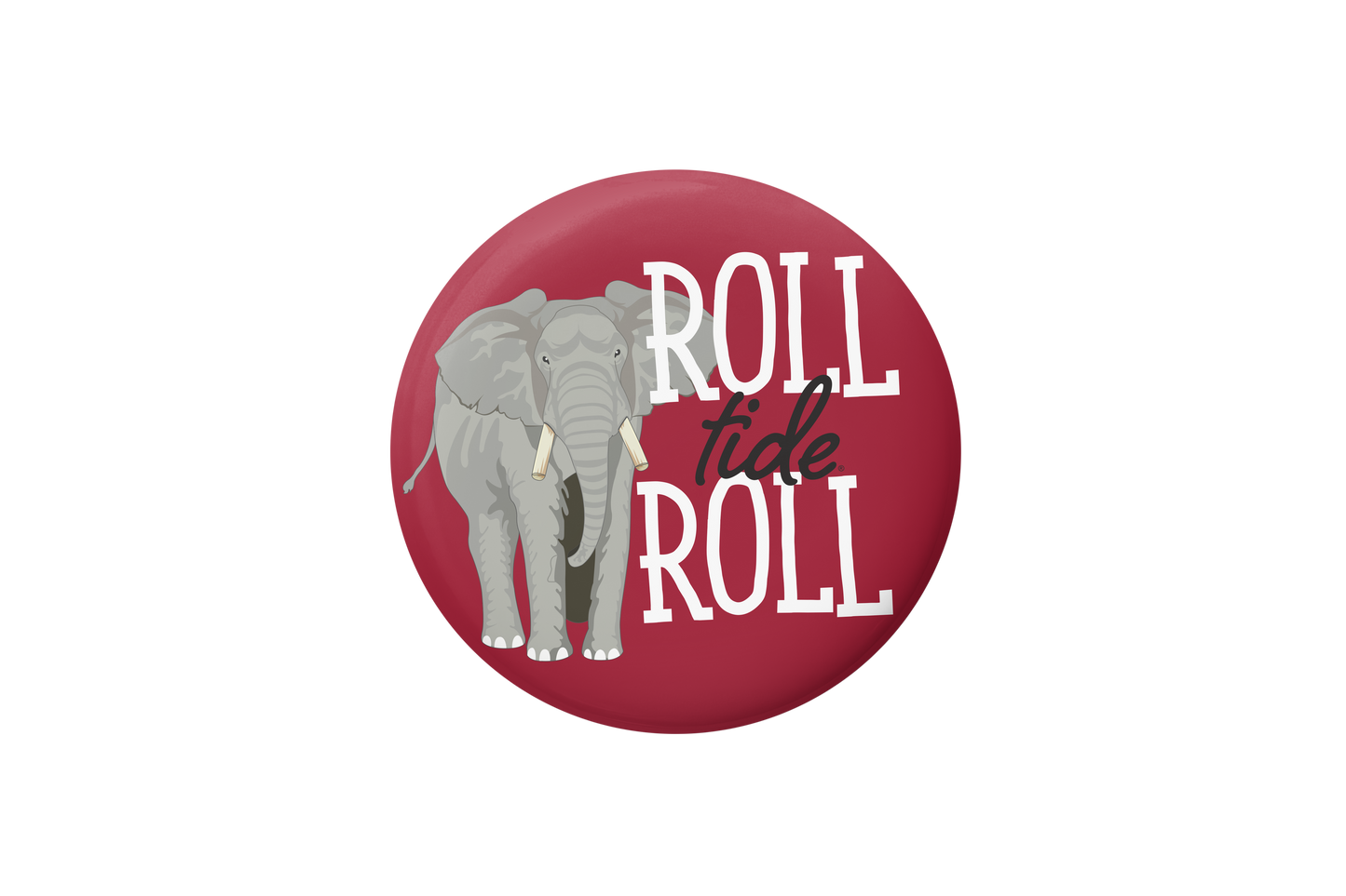 Alabama Mascot Button