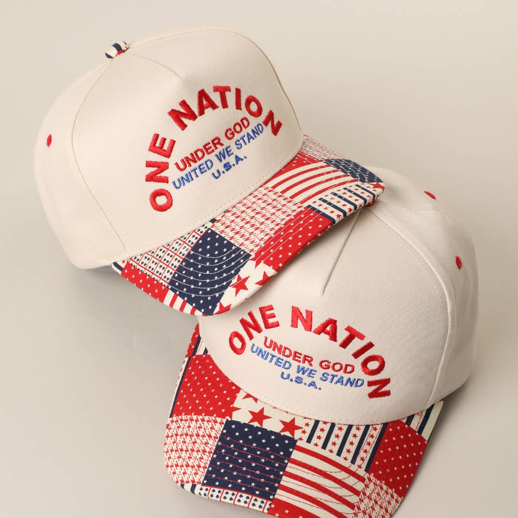 ONE NATION UNDER GOD Trucker Hat