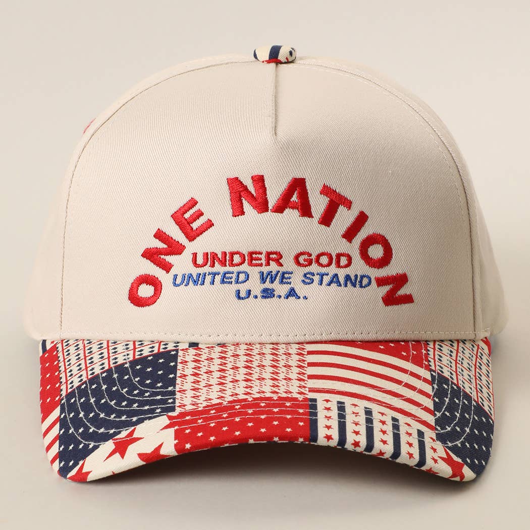ONE NATION UNDER GOD Trucker Hat