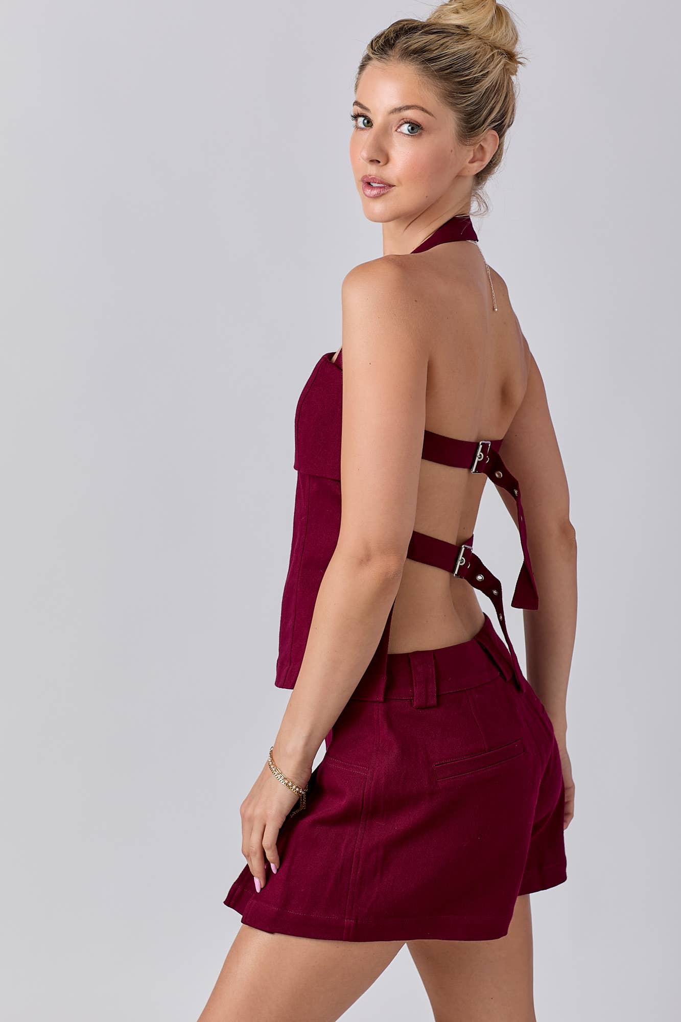 Gameday Two-Piece Square Neck Tank Top and Short