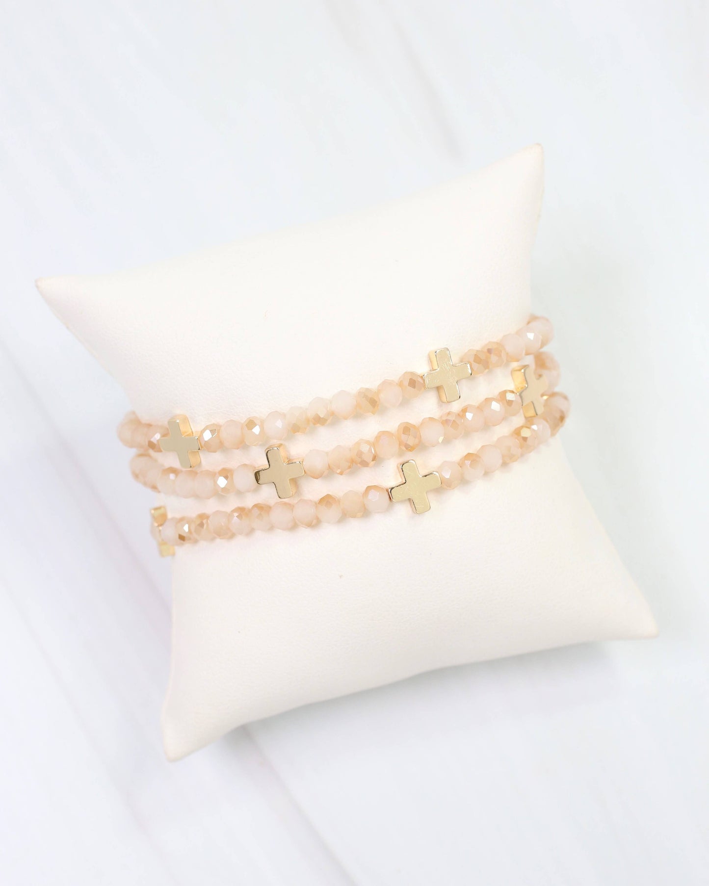 Riversprings Cross Beaded Bracelet