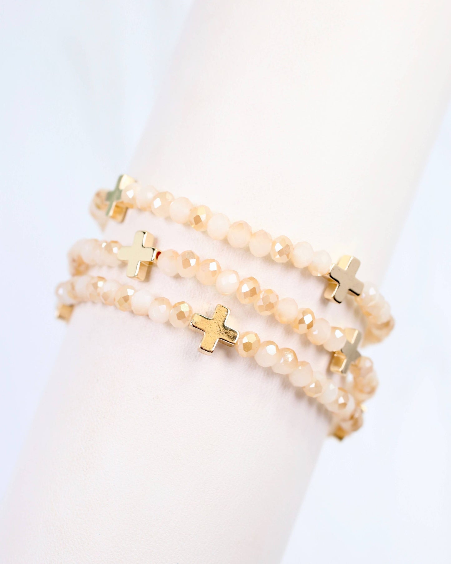 Riversprings Cross Beaded Bracelet