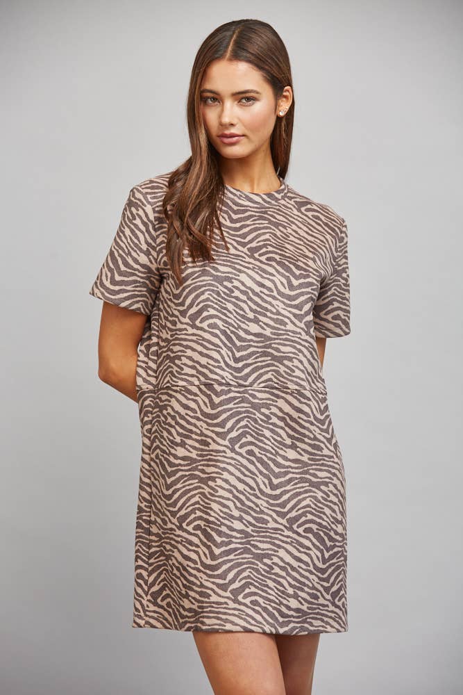 ANIMAL PRINT DRESS
