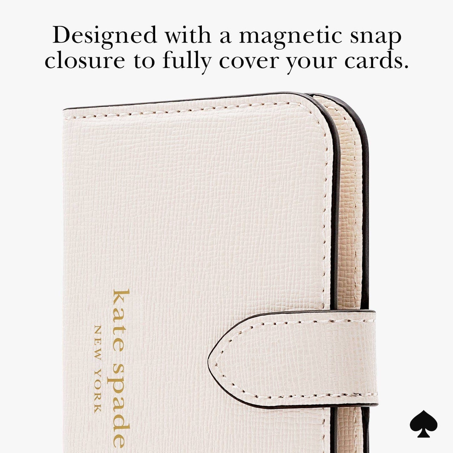 Kate spade MagSafe Wallet Cream