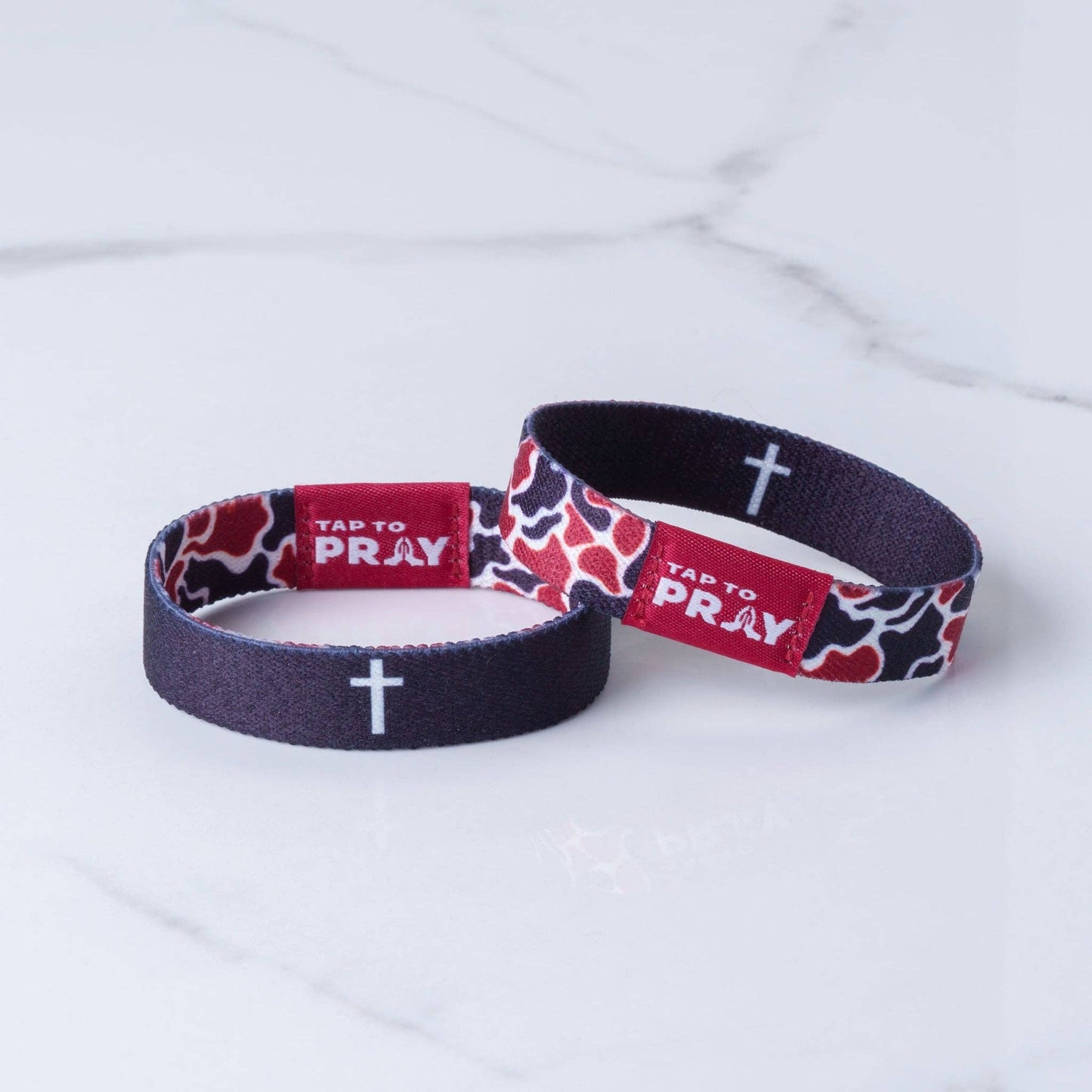 Tap 2 Pray Maroon & Black
