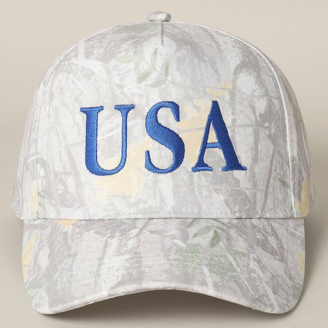 USA Camo Print Hat