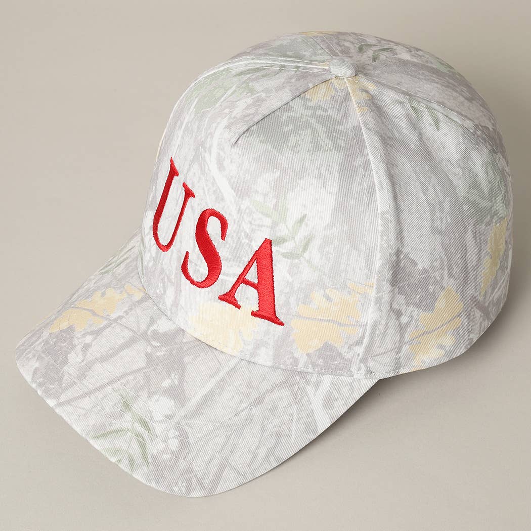 USA Camo Print Hat