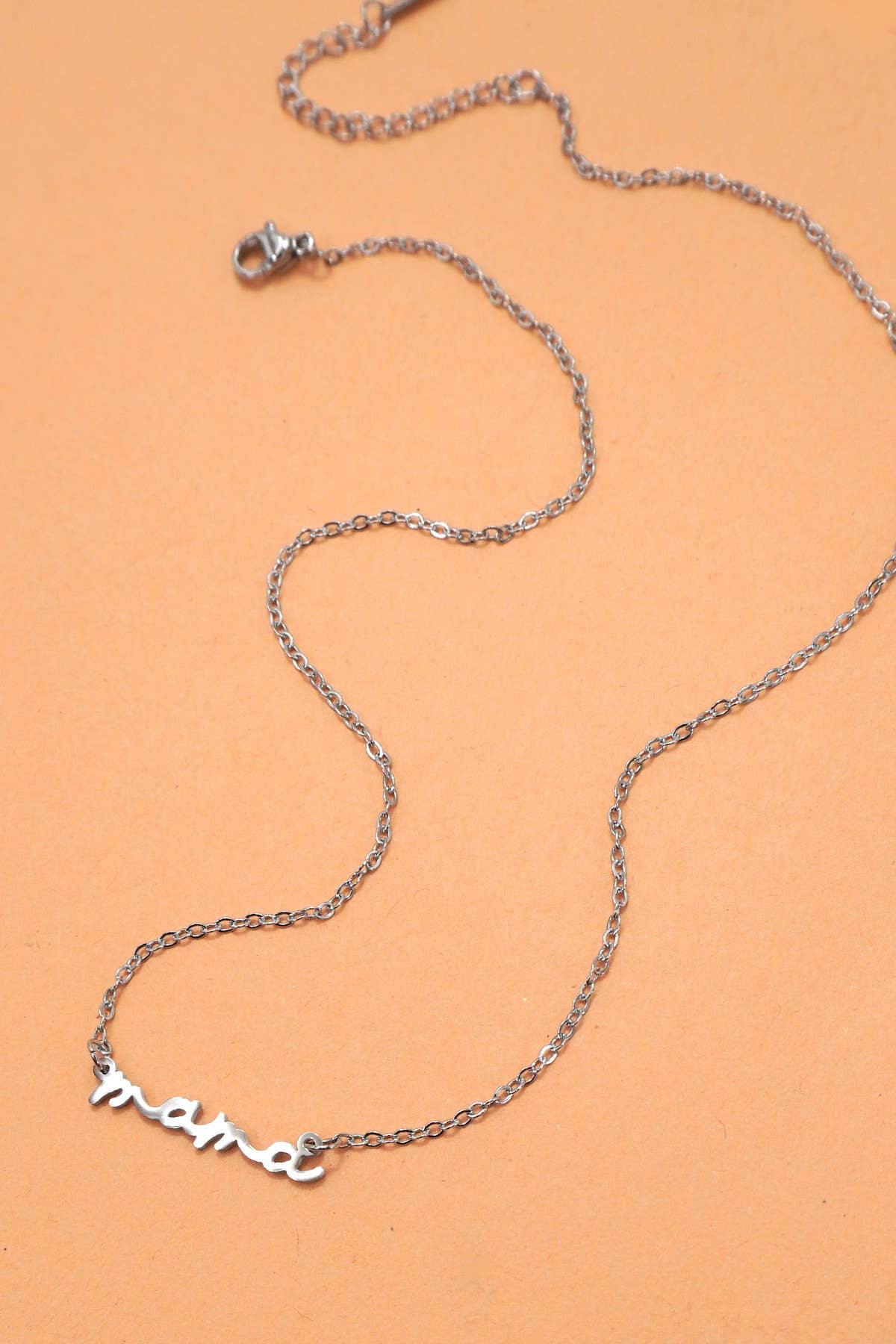 18K STAINLESS STEEL TARNISH FREE MAMA NECKLACE | 40NK9479