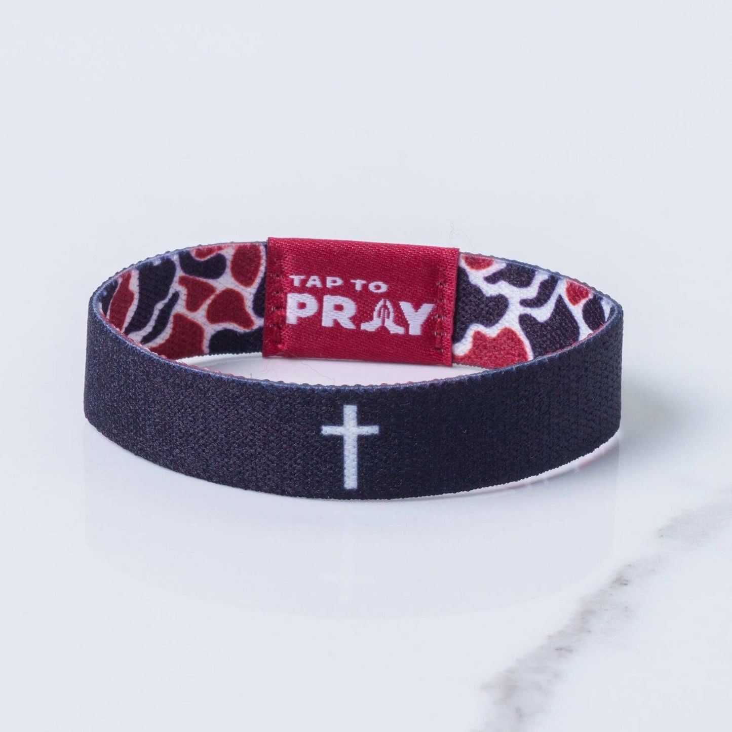 Tap 2 Pray Maroon & Black