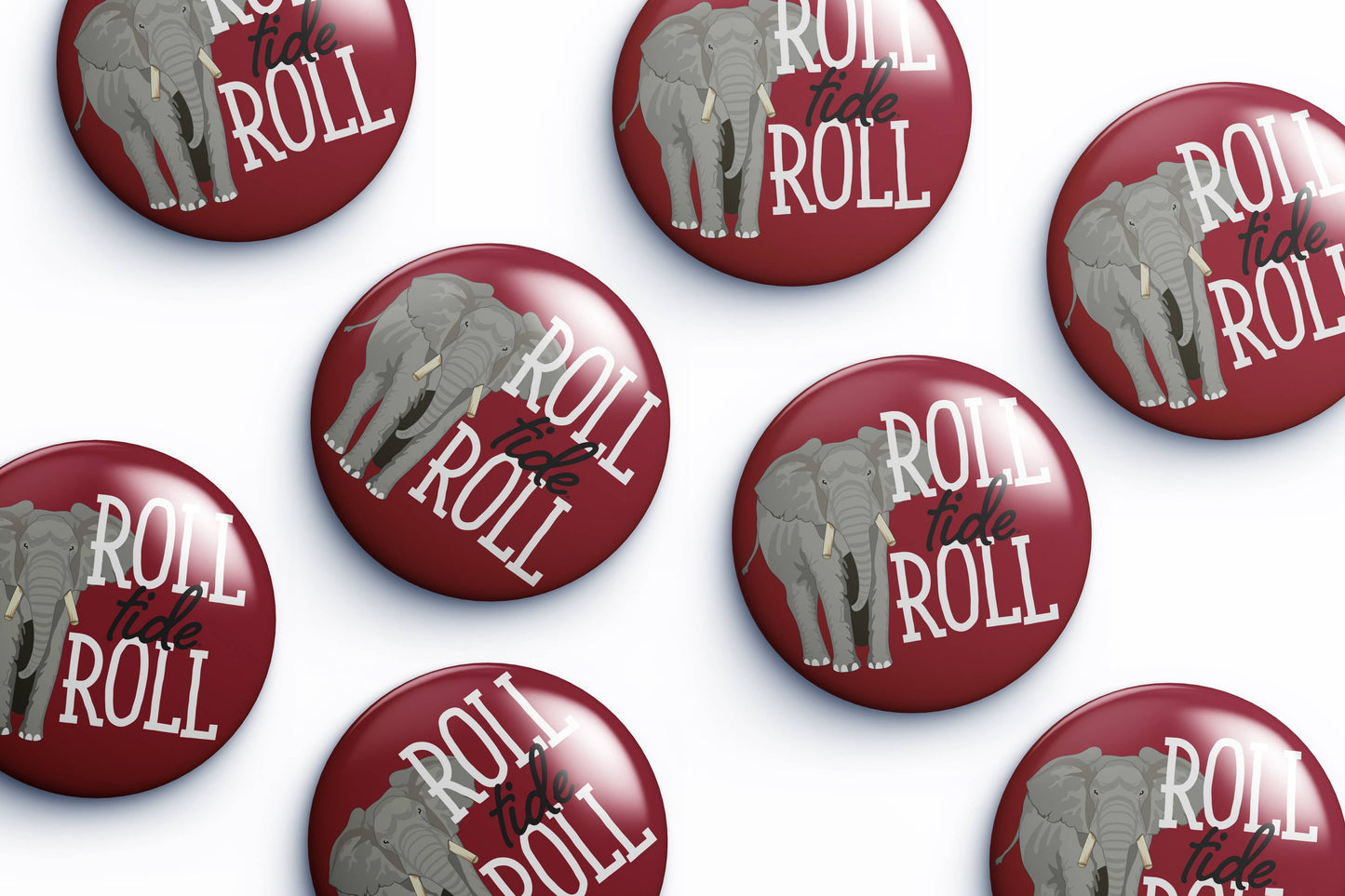 Alabama Mascot Button