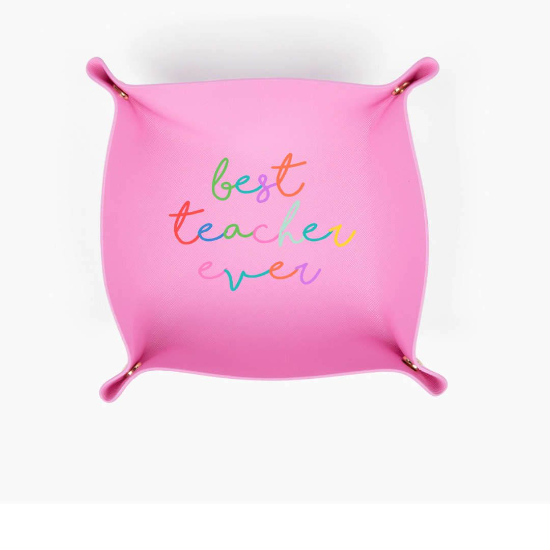 Best Teacher Ever Gift Tray