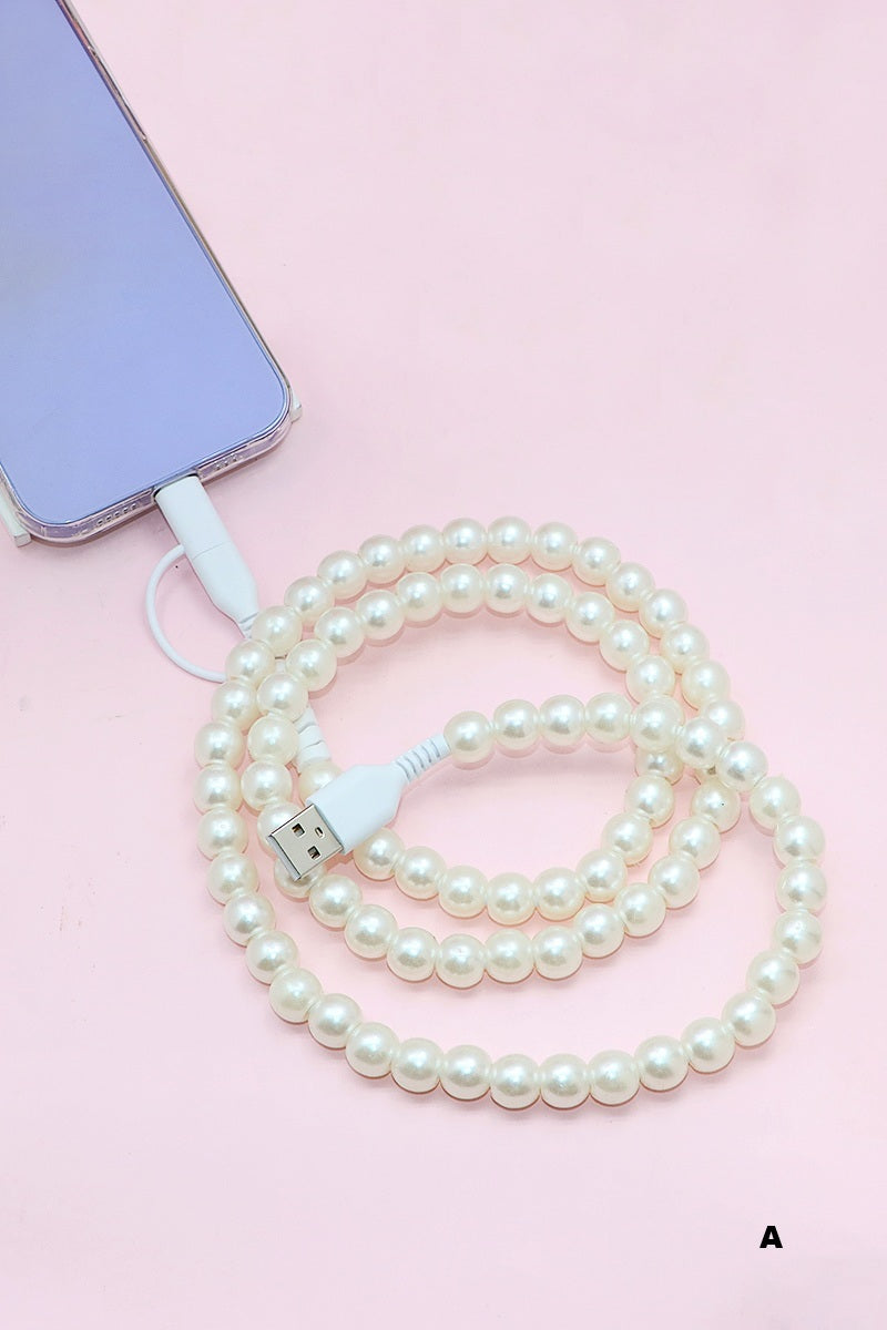 BEADED USB FAST CHARGER