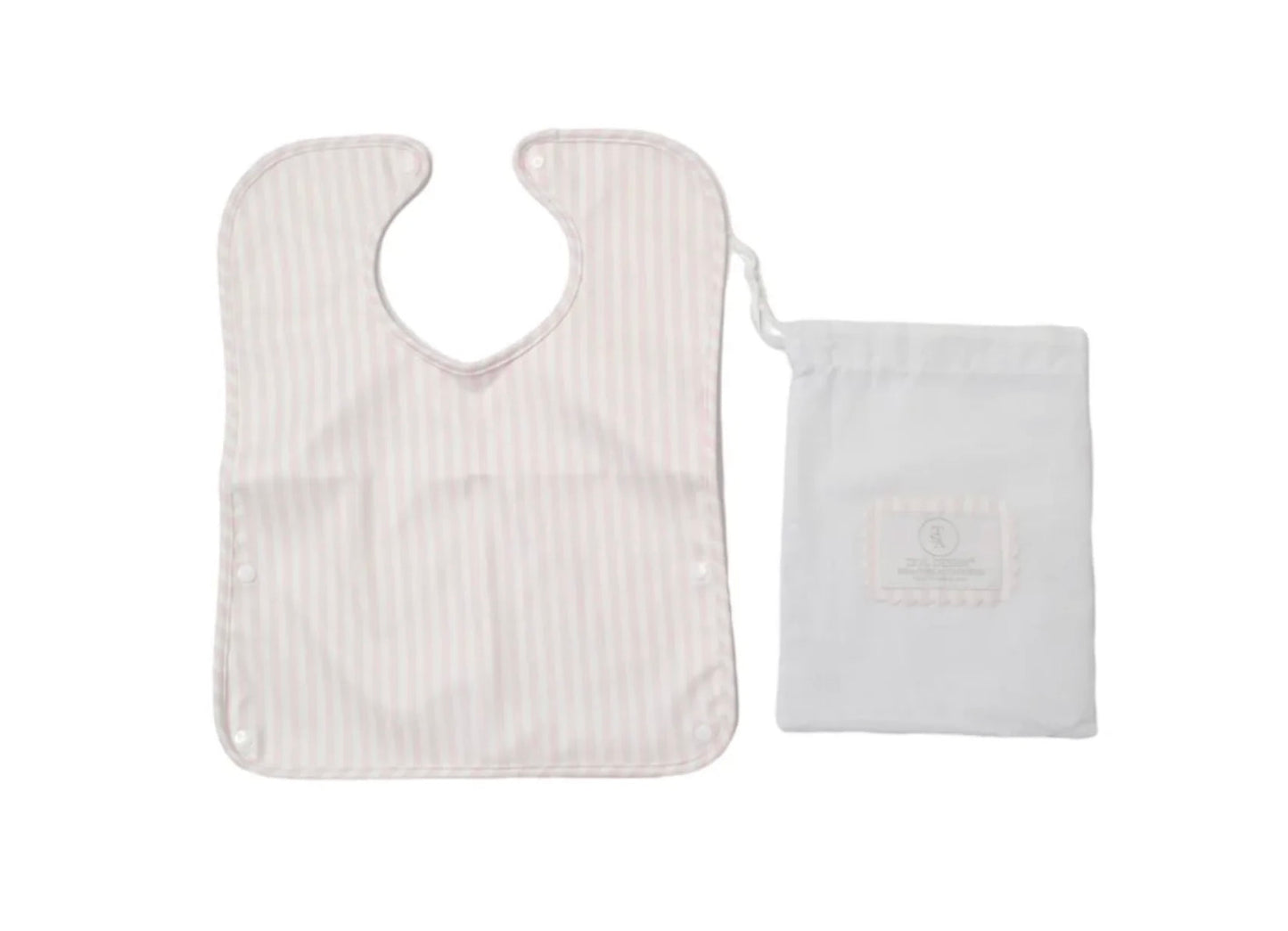TRVL Bib-Pimlico Stripe Pink