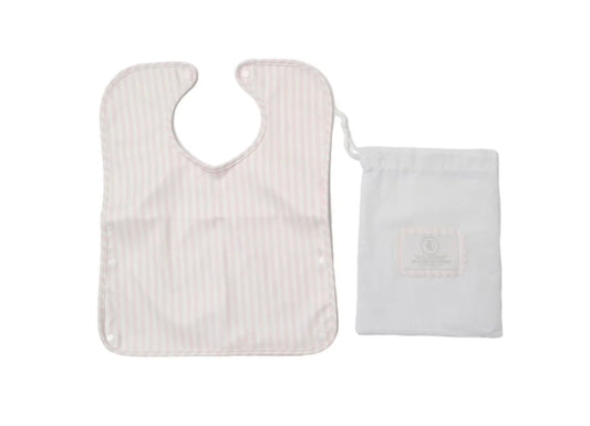 TRVL Bib-Pimlico Stripe Pink