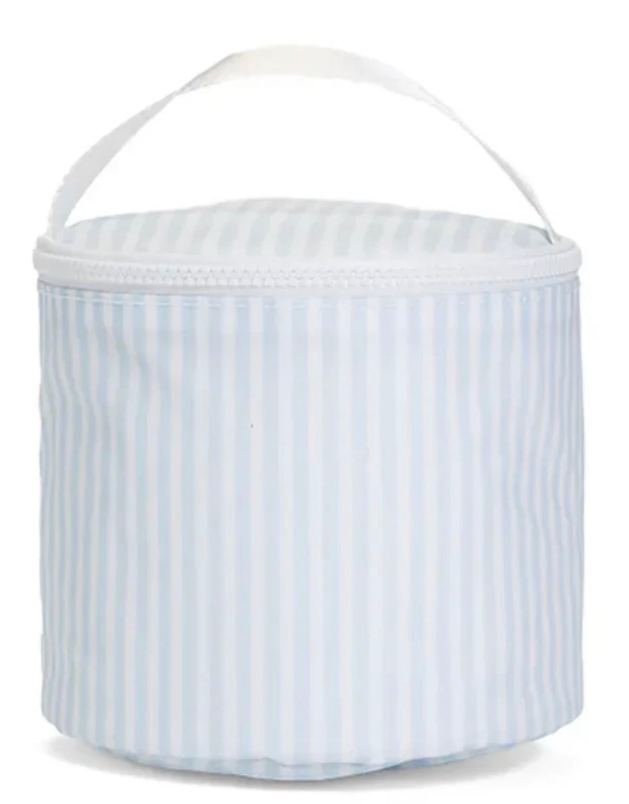 Snack Bag-Pimlico Stripe Blue