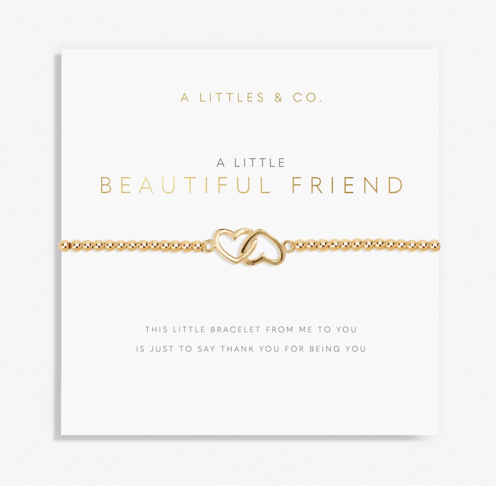 A Little ‘Beautiful Friend’ Bracelet