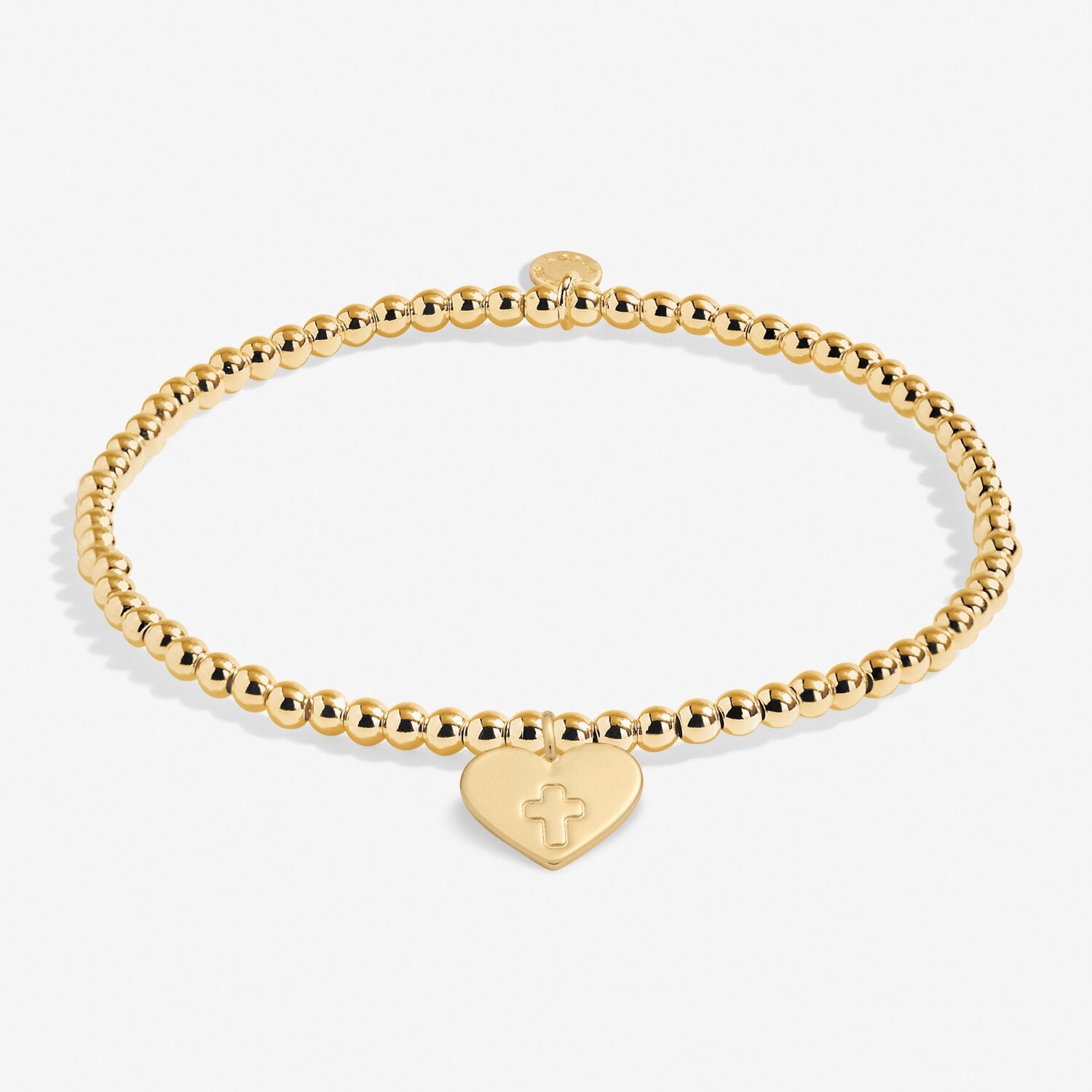 A Little 'Blessing' Bracelet In Gold-Tone Plating