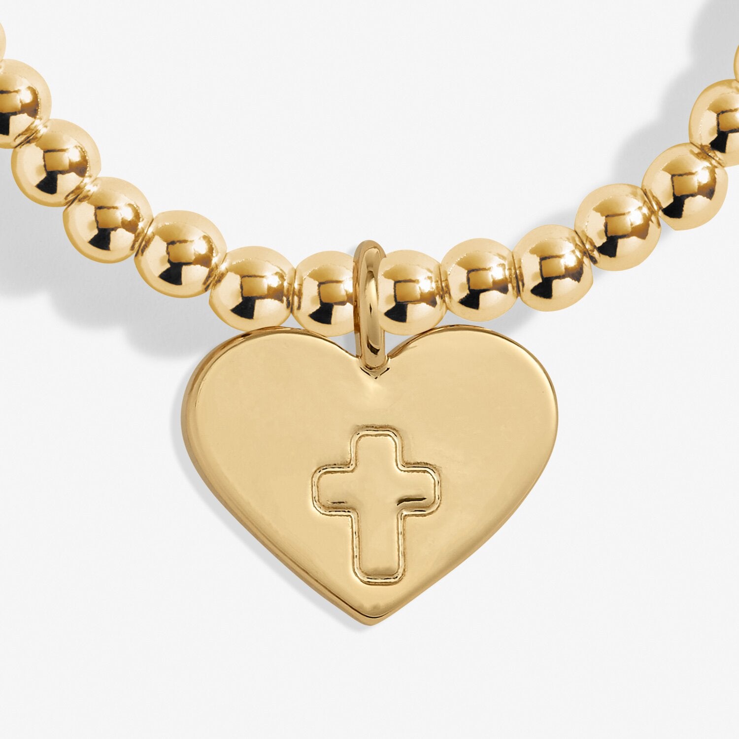 A Little 'Blessing' Bracelet In Gold-Tone Plating