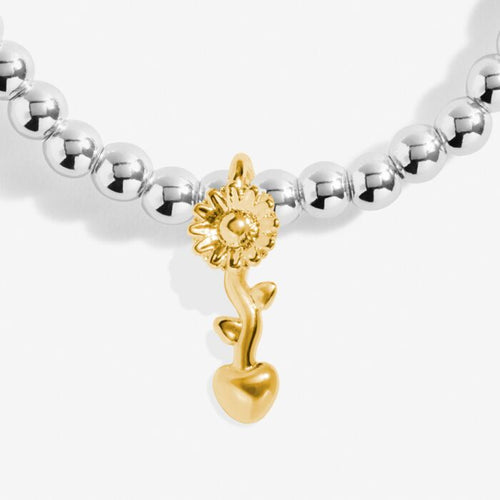 A Little 'Teachers Plant Seeds That Grow Forever Bracelet In Silver And Gold-Tone Plating